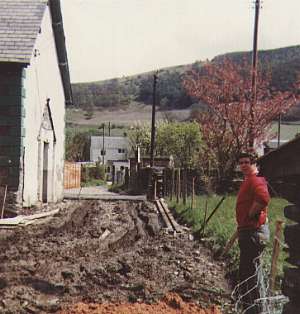 building the garage