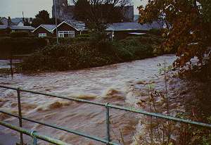  Footbridge looking down river 