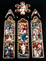 stained glass window